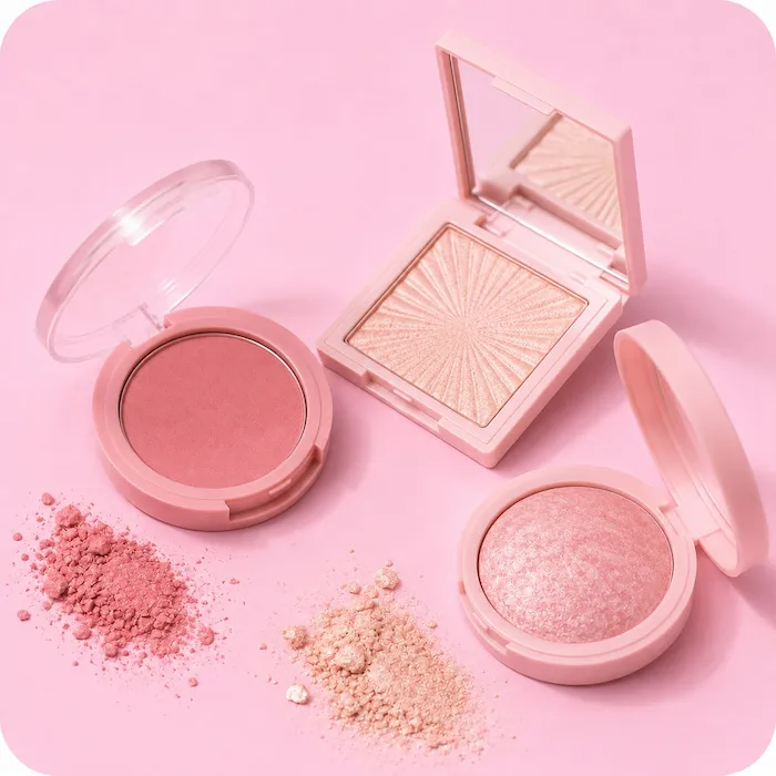 Rubor e iluminador - Bonita Maquillaje