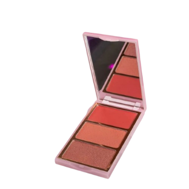 Velvet rubor x 3 (rubor/blush highlight)(Terracota) tono 3 - Bonita Maquillaje