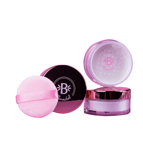 Polvo suelto XL Bloomshell - Bonita Maquillaje