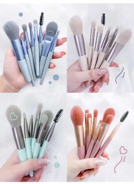 Set de brochas mini viajeras - Bonita Maquillaje