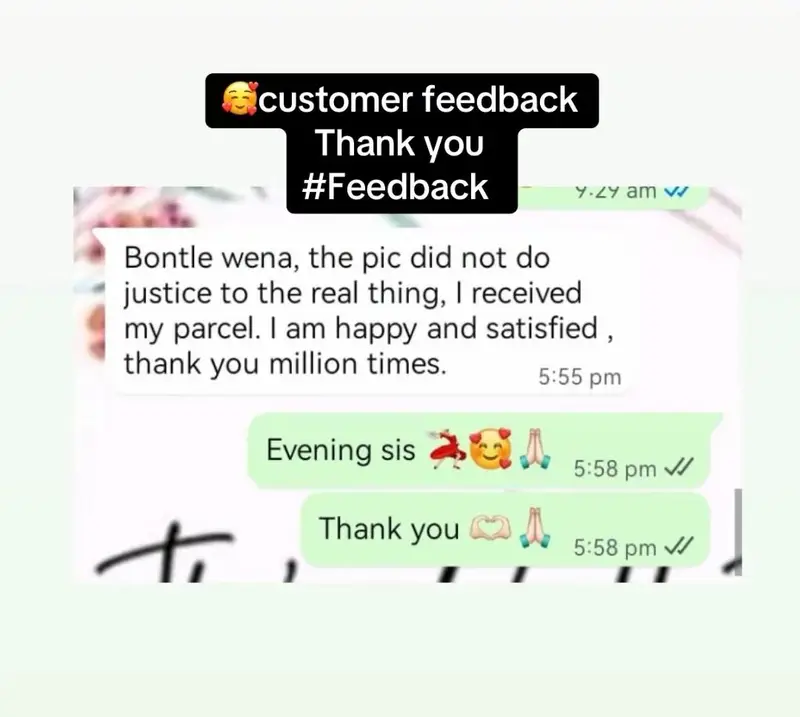 Bontle’s Collection customer feedback 42
