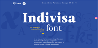 Proyecto de nueva tipografía lasallista, Indivisa Font