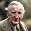 J.R.R. Tolkien book author portrait