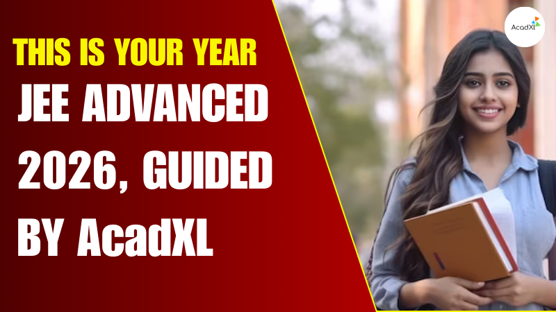 This Is Your Year: Crack JEE Advanced 2026 with AcadXL