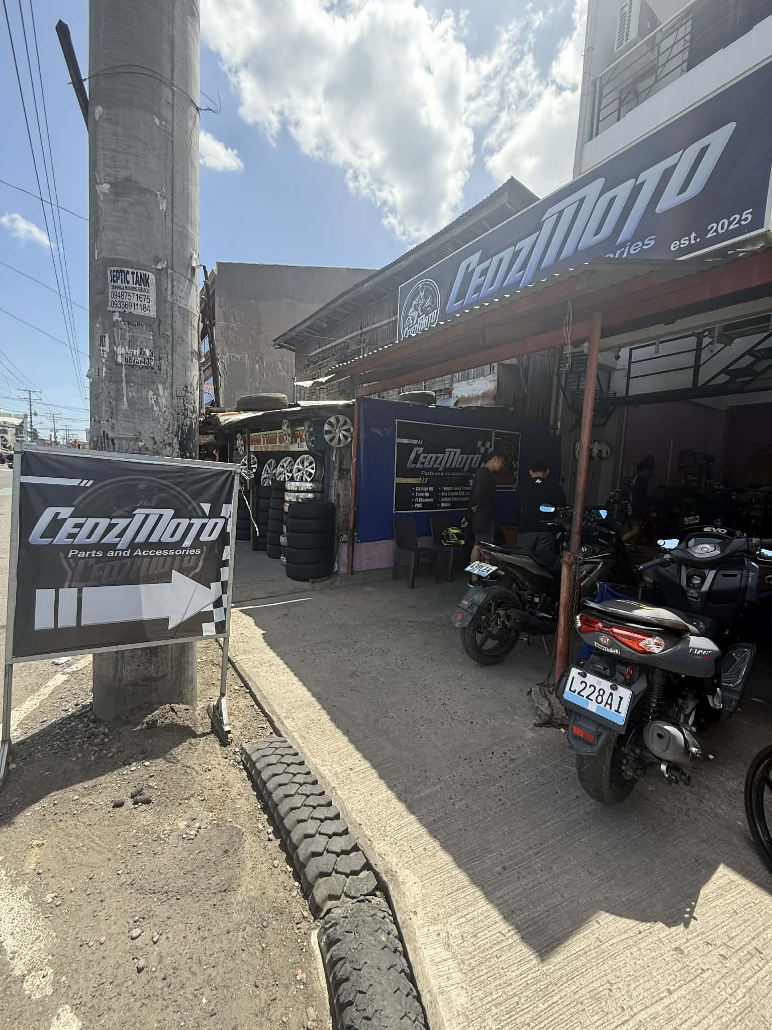 CEDZMOTO Parts and Accessories Shop logo