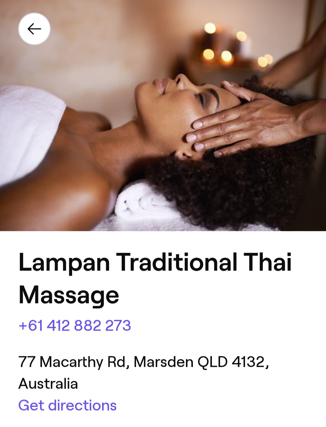 Lampan Traditional Thai Massage