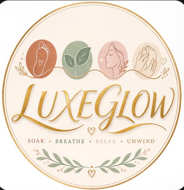 LUXEGLOW SPA CENTER logo