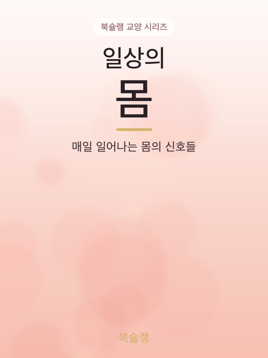 일상의 몸 표지