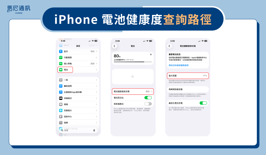 iPhone電池健康度多少要換？8大耗損原因＋保養技巧一次看 文章圖片
