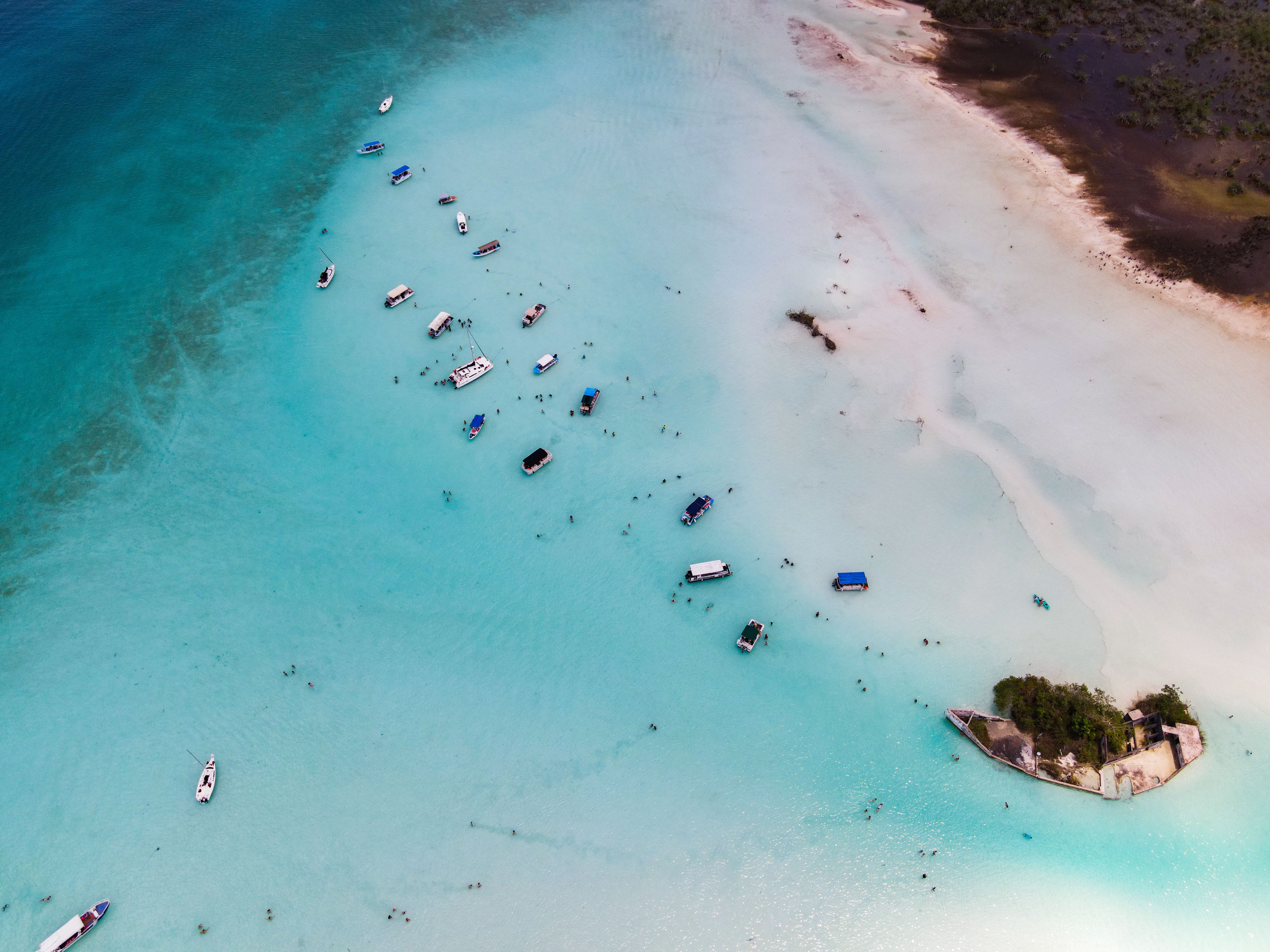 Pirates Channel in Bacalar Lagoon