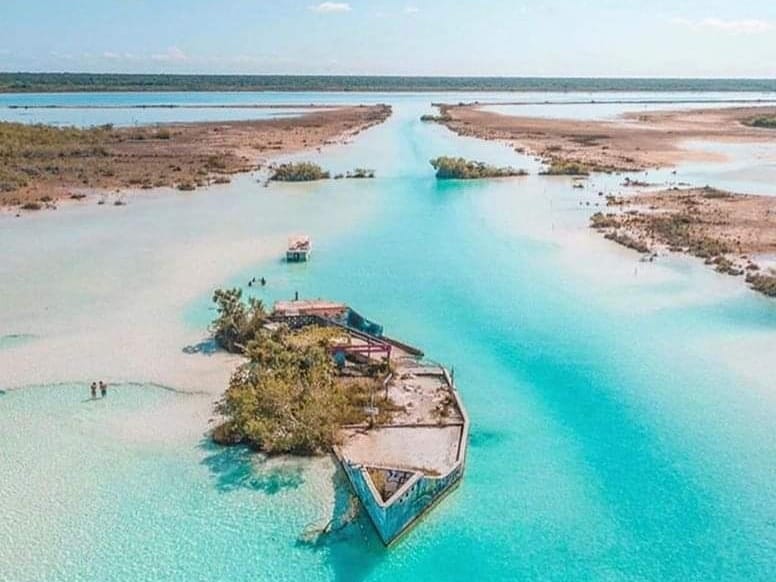 Canal de los Piratas en Bacalar  2