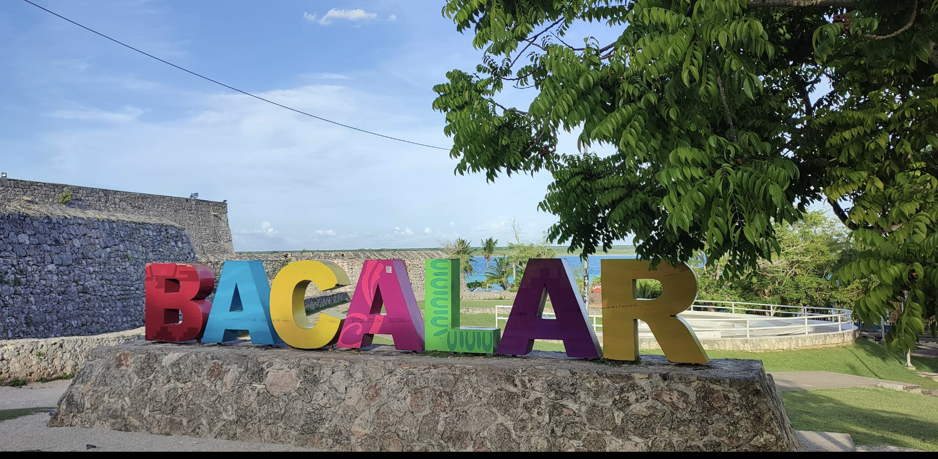 Plaza Principal de Bacalar