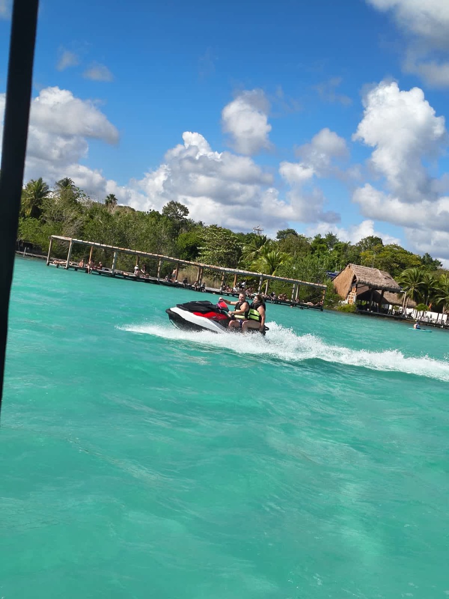 Jet Ski adventure across the Lagoon of Seven Colors