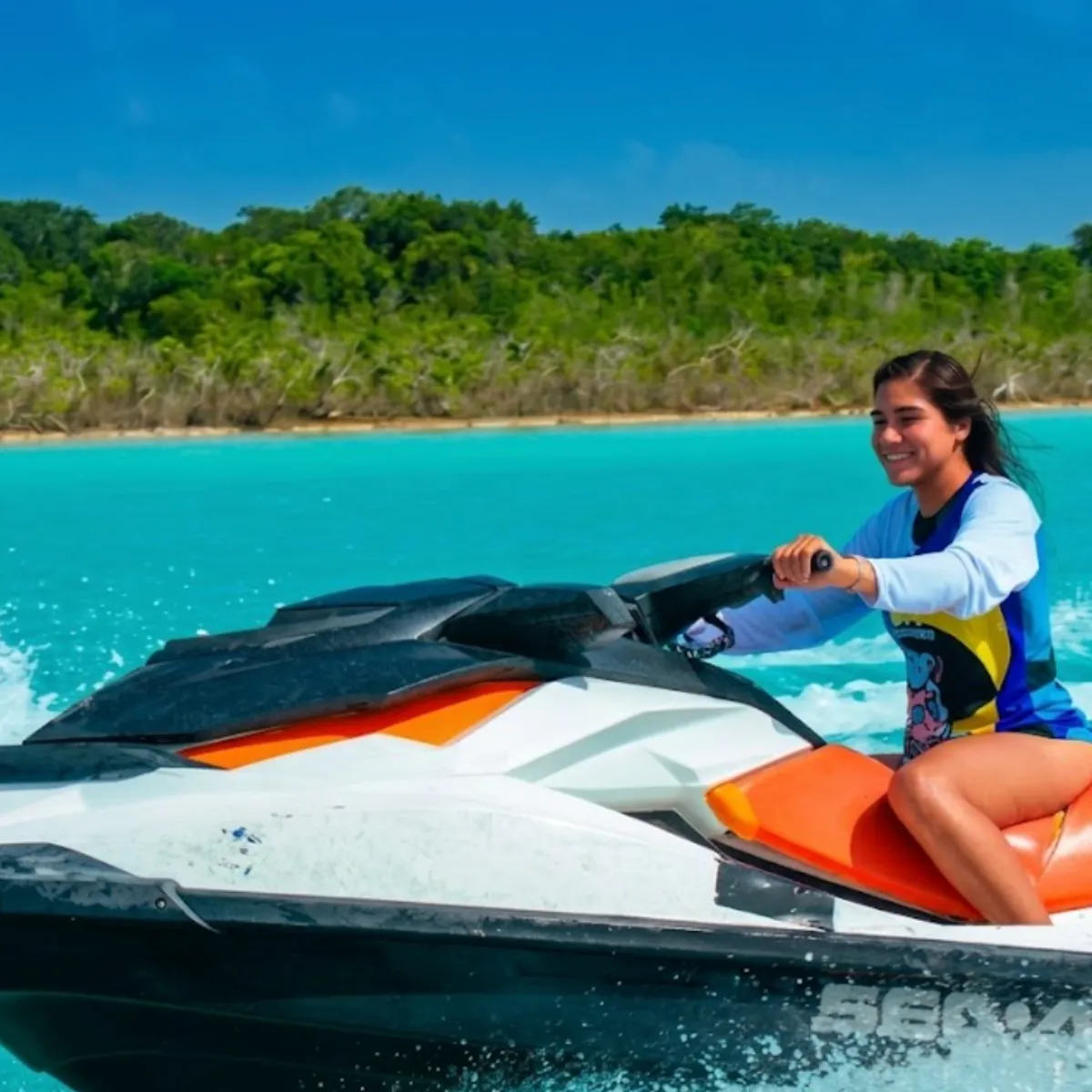 Renta de Jet Ski en la Laguna de Bacalar