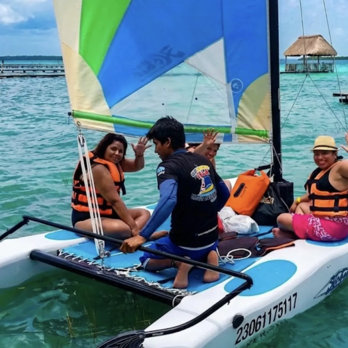 13ft Sailboat Tour