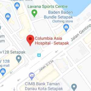 Columbia Asia Hospital - Setapak , Setapak - DoctorOnCall