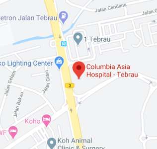 Columbia Asia Hospital - Tebrau , Johor Bahru - DoctorOnCall