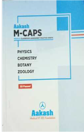 Aakash M- CAPS PHYSICS CHEMISTRY BOTANY ZOOLOGY XII PASSED