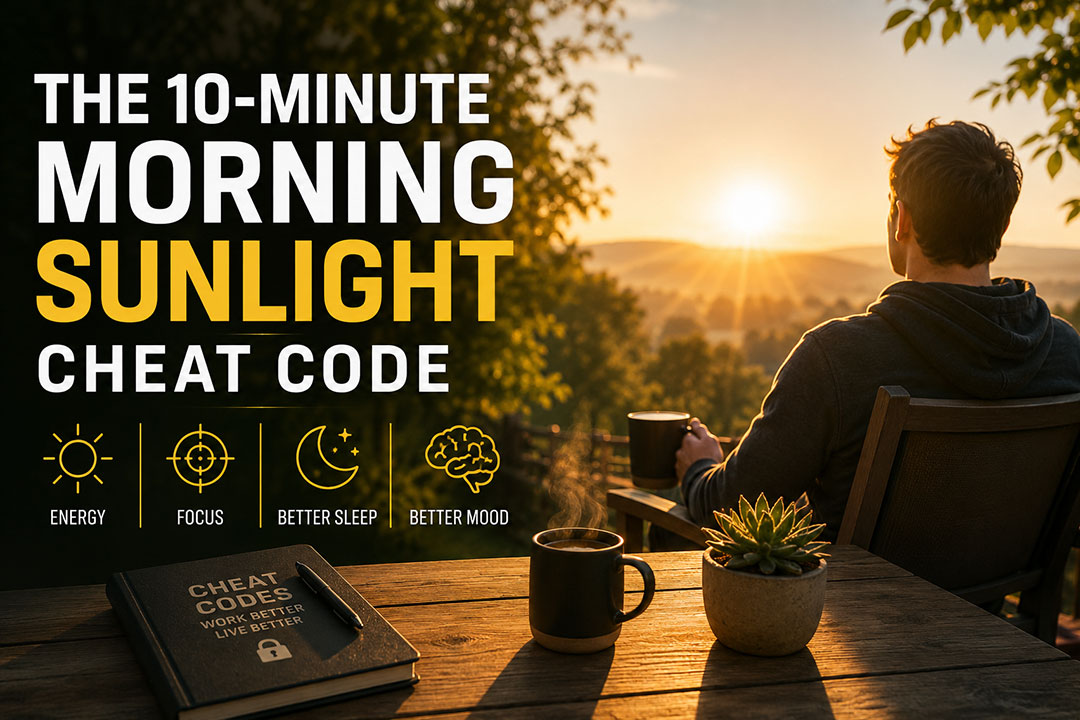 Why 10 Minutes of Morning Sunlight Might Be the Most Underrated Cheat Code