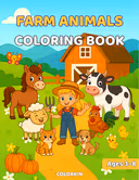 Thumbnail 1 of Farm Animals Coloring Book