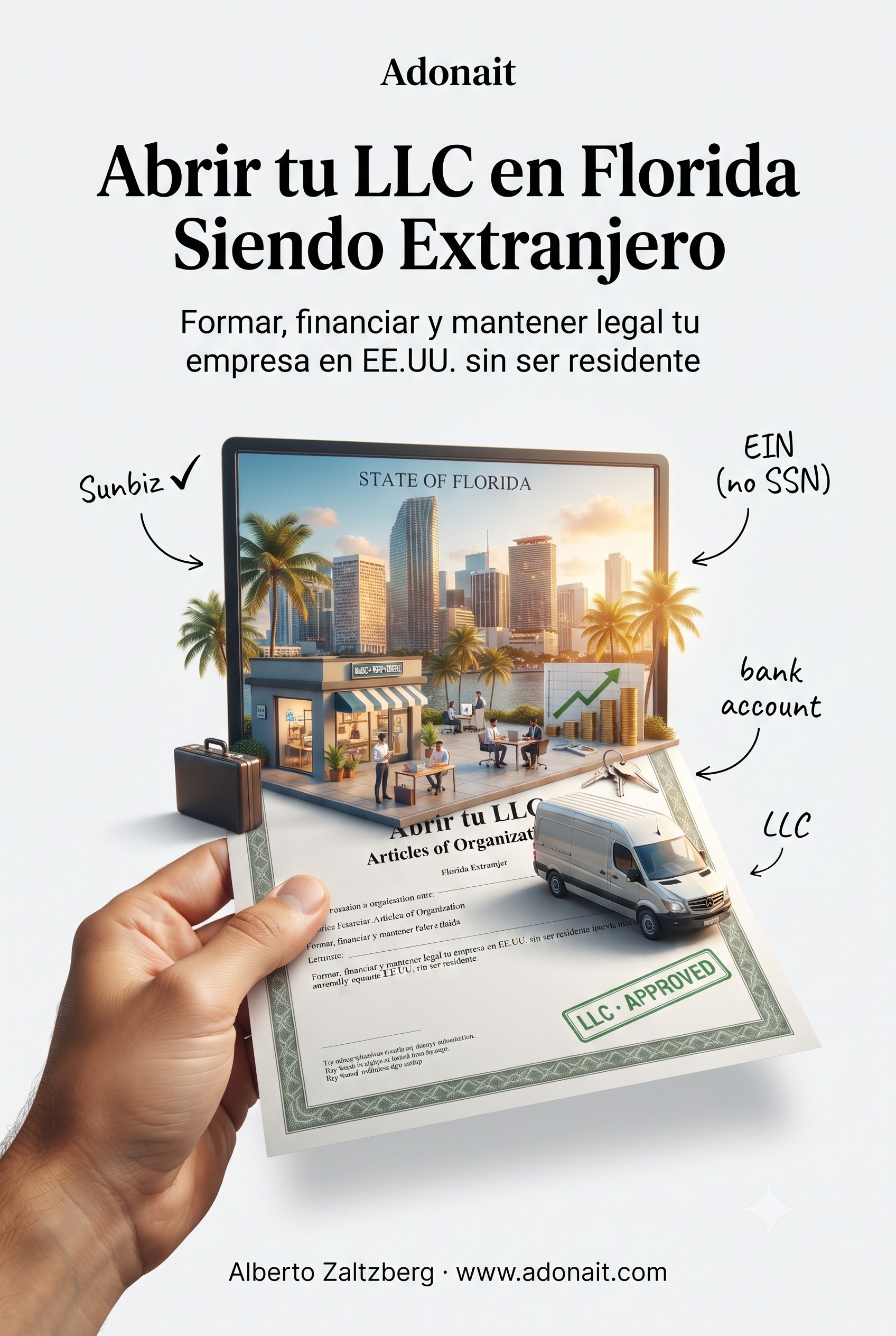 Abrir tu LLC en Florida Siendo Extranjero