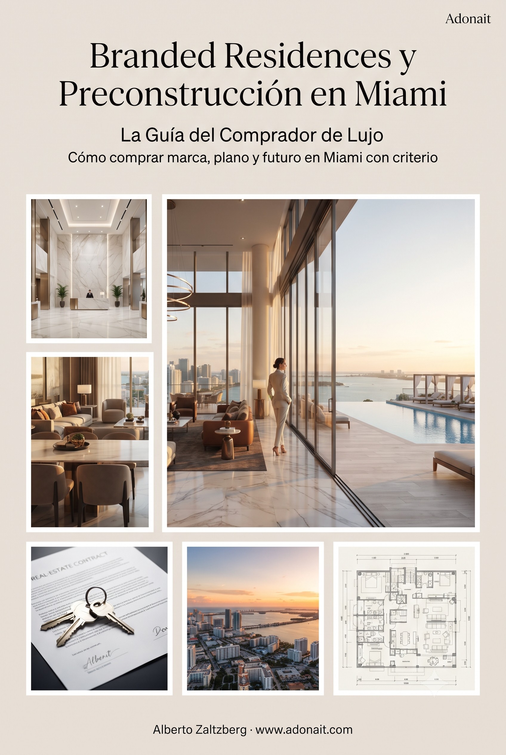 Branded Residences y Preconstrucción en Miami: La Guía del Comprador de Lujo