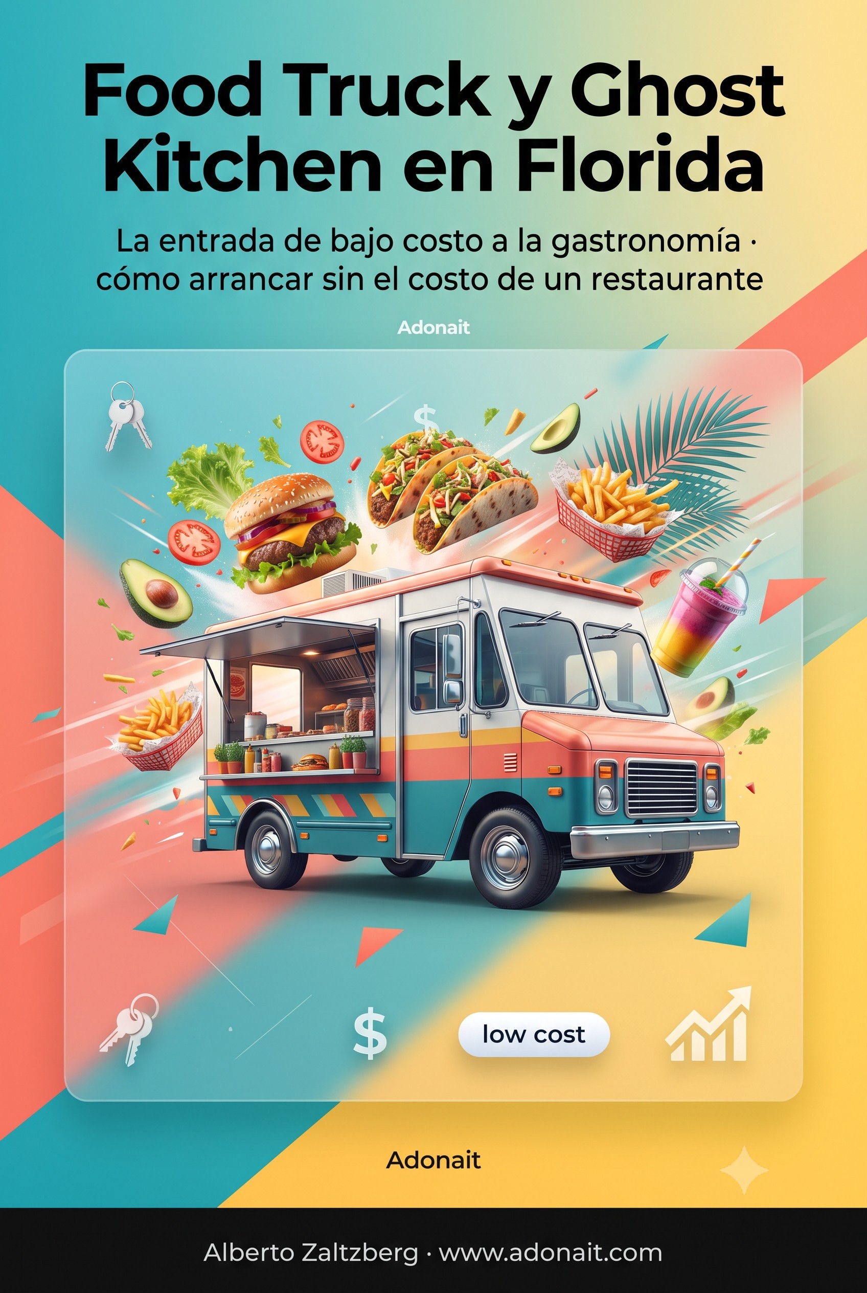 Food Truck y Ghost Kitchen en Florida: La Entrada de Bajo Costo a la Gastronomía