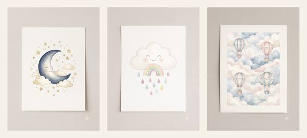 Kids Dreamy — Set of 3 (Printable Set)