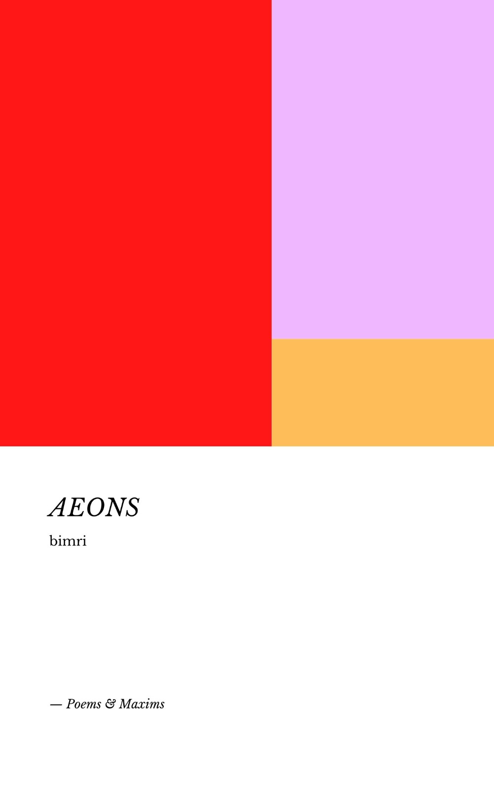 Cover of Aeons
