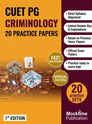 CUET PG Criminology Practice Tests (English)