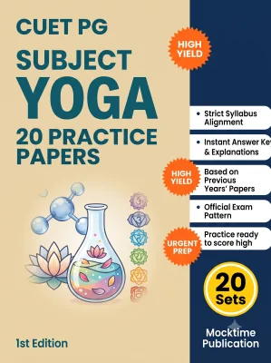 CUET PG Yoga Practice Tests (English)