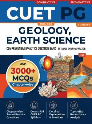CUET PG Geology, Earth Science 3000+ MCQs Chapterwise Question Bank