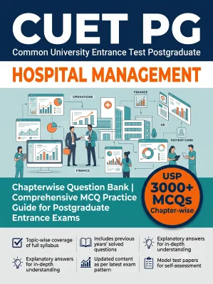CUET PG Hospital Management 3000+ MCQs Chapterwise Question Bank