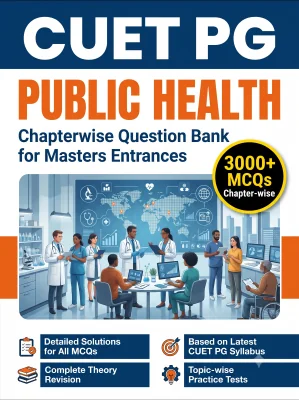 CUET PG Public Health 3000+ MCQs Chapterwise Question Bank
