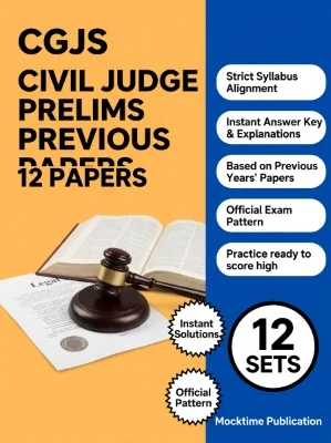CGJS Civil Judge Prelims