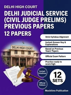 Delhi High Court Delhi Judicial Service (Civil Judge Prelims)