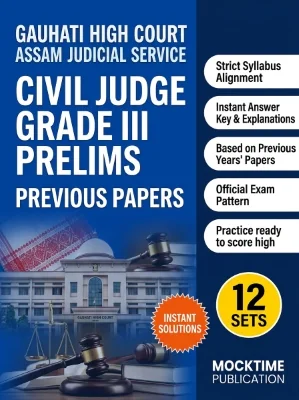 Gauhati High Court Assam Judicial Service (Civil Judge Grade III Prelims)
