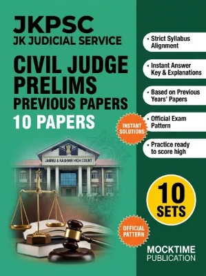 JKPSC JK Judicial Service Civil Judge Prelims