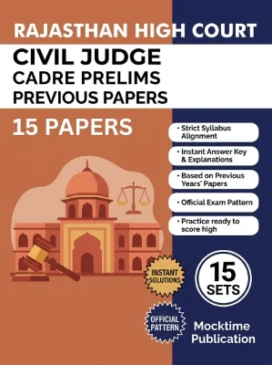 Rajasthan High Court Civil Judge Cadre Prelims