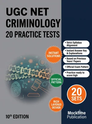 UGC NET Criminology - 20 Practice Tests