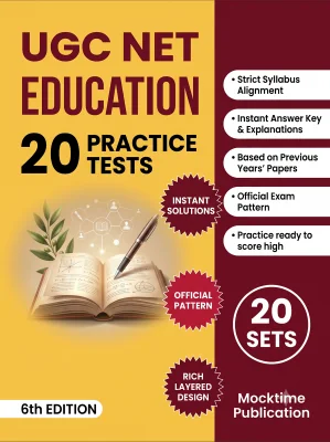 UGC NET Education - 20 Practice Tests