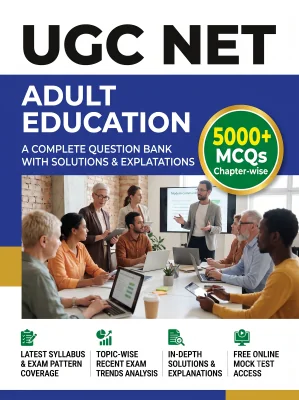 UGC NET Adult Education - Question Bank MCQs 5000+ Chapterwsie (in English)