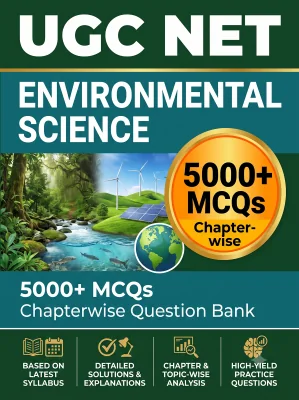 UGC NET Environmental Science - Question Bank MCQs 5000+ Chapterwsie (in English)