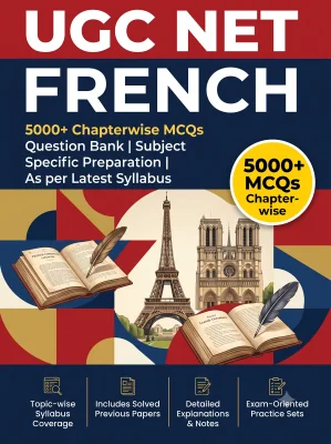 UGC NET French - Question Bank MCQs 5000+ Chapterwsie (in French)