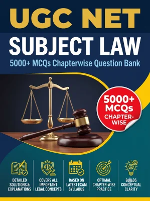 UGC NET Law - Question Bank MCQs 5000+ Chapterwsie (in English)