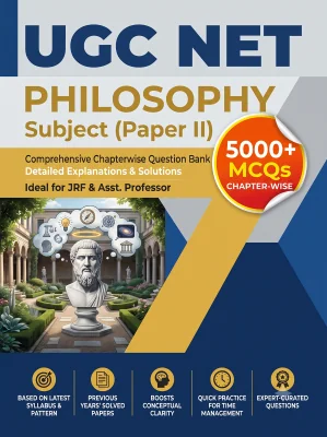 UGC NET Philosophy - Question Bank MCQs 5000+ Chapterwsie (in English)