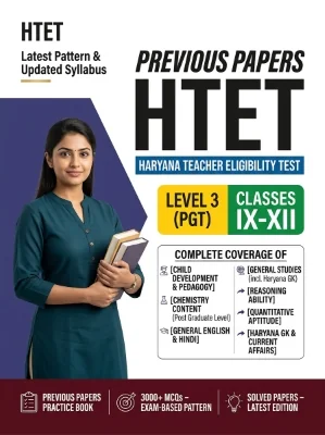Haryana HTET Level 3 PGT Chemistry Post Graduate Teacher Classes 9-12 Previous Papers