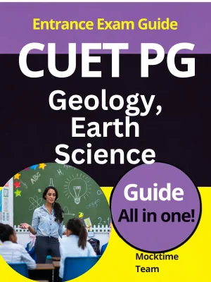 CUET PG Geology, Earth Science Guide Notes Book in English