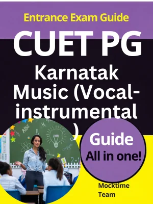 CUET PG Karnatak Music (Vocal-instrumental) Guide Notes Book in Hindi
