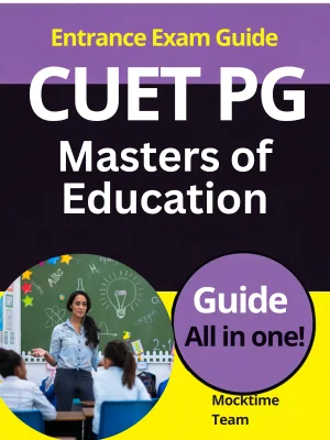 CUET PG Masters of Education Guide Notes Book in English